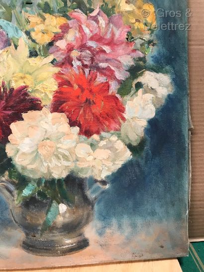 null Clémence Louise BURDEAU (1891-1983)

Bouquet de roses, hortensias et pivoines...