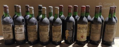 null 19 bouteilles

BORDEAUX DIVERS A VENDRE EN L'ETAT Dont Ch. LYONNAT 1975 , Ch....