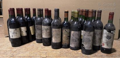 null 30 bouteilles

BORDEAUX DIVERS A VENDRE EN L'ETAT Dont Ch. La Tour Pibran 1978...