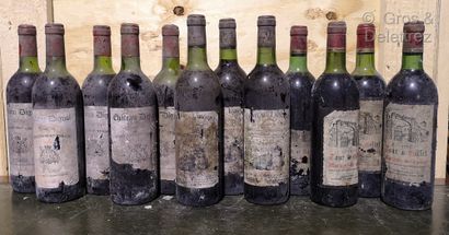 12 bouteilles 
BORDEAUX DIVERS A VENDRE EN...