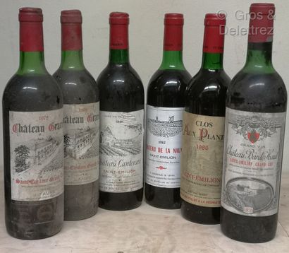 null 6 bouteilles

BORDEAUX DIVERS - SAINT EMILION - A VENDRE EN L'ETAT