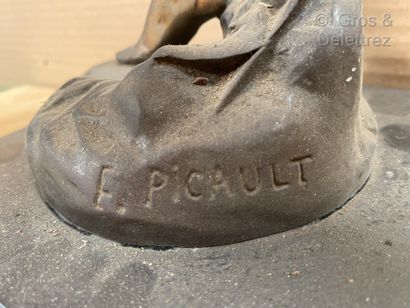 null Emile Louis PICAULT (1833-1915), after

The football player

Statue in patinated...