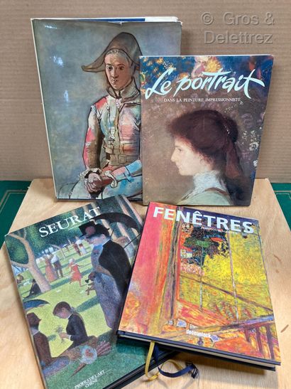 Set of four books on modern painting