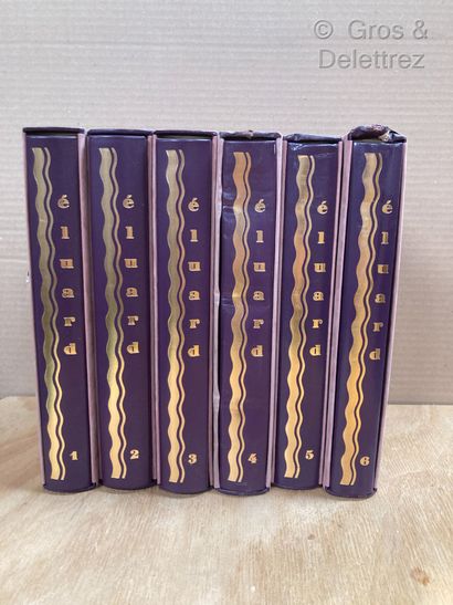 Paul ELUARD 
Œuvre poétique 
6 volumes, Editions...