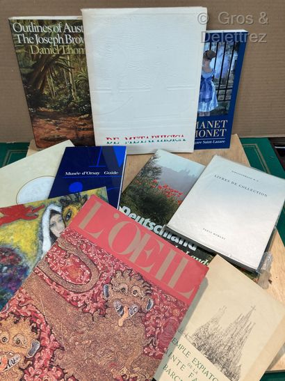 null Lot of various art books, including Manet, Chagall, De Metaphisica exhibition,...