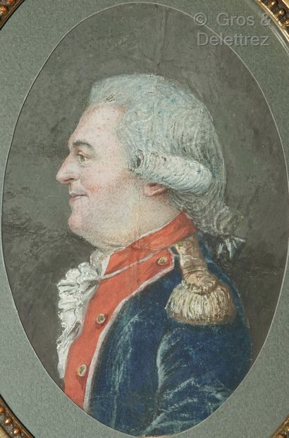 null Ecole Française

Portrait d'un officier de profil en uniforme du XVIIIe siècle

Aquarelle...