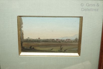 null School of the XXth century

Landscapes of the South

Two oil paintings on cardboard

9...