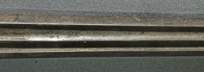 null Sabre de cavalerie, modèle 1854, fusée filigranée, garde en laiton à quatre...