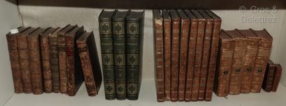  Lot de volumes reliés : littérature, histoire, religion ... dont Les œuvres de Shakespeare...