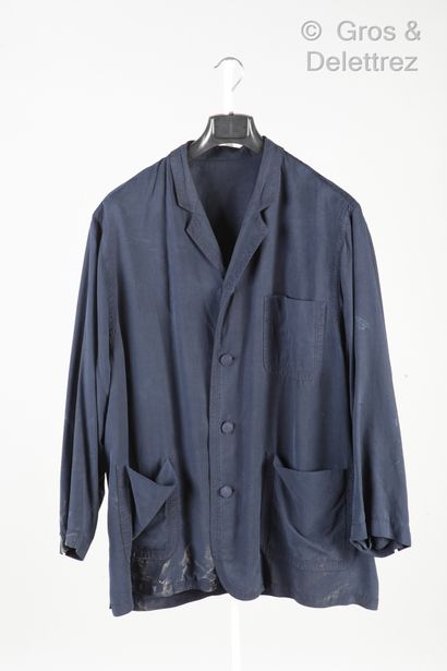 CERRUTI 1881 Set of three identical jackets, notched shawl collar, single breasted,...
