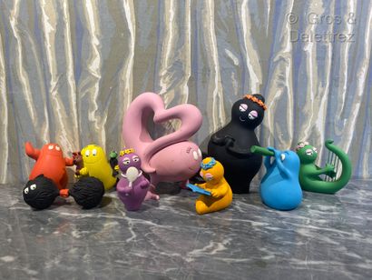 null (Study)The Barbapapa family, Edition Leblon Delienne

Set of eight painted resin...