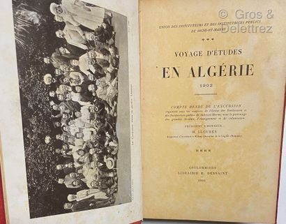 [ALGÉRIE DIVERS II] Ensemble de 15 volumes.