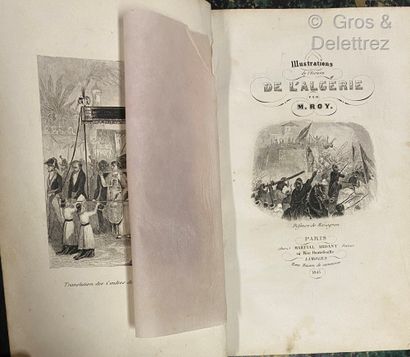 [HISTOIRE d'ALGÉRIE] Ensemble de 19 volumes dont : - Cornulier-Lucinière Général...