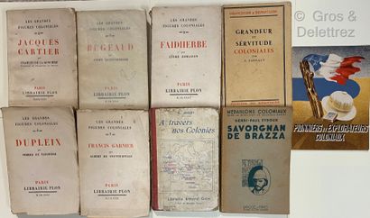 [COLONIAUX] Ensemble de 11 volumes, dont : - Souzy

Les Coloniaux français illustres

2...