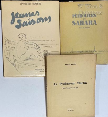 [BROUTY] Ensemble de 3 volumes in-4 brochés. - BROUTY Charles

Pétroliers du Sahara,...