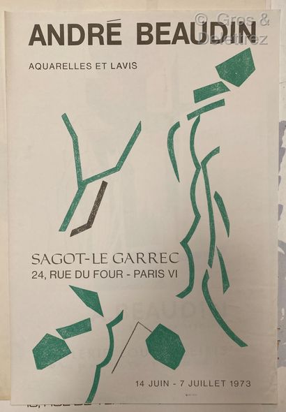null BEAUDIN André


« Aquarelles »


Affiche pour la galerie Louise Leiris, Paris


23...