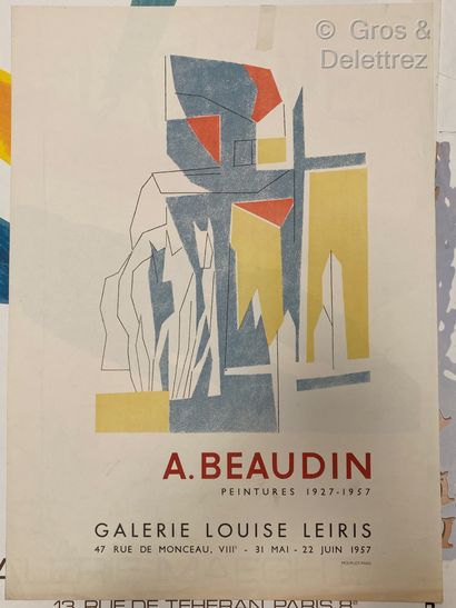 null BEAUDIN André


"Watercolours".


Poster for the Louise Leiris Gallery, Paris


23...