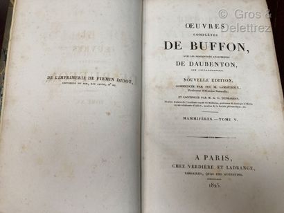 null Buffon. Complete works with the descriptions of Daubenton.



Firmin Didot,...