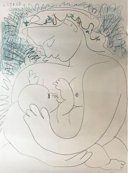 Pablo Picasso 
 
Maternité 
 
Reproduction...