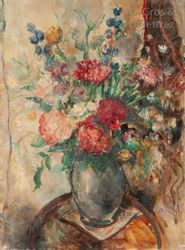 null José PALMEIRO (1903-1984)

Bouquet de fleurs 

Huile sur toile non signée

73...