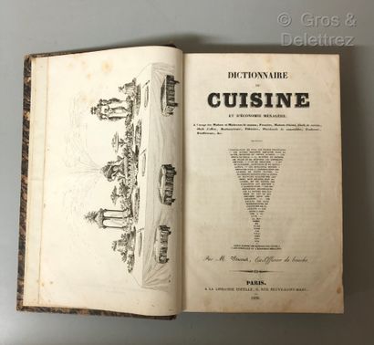 Burnet 
Dictionnaire de cuisine et d'économie...