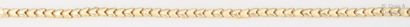 Bracelet souple en or jaune (14K), alterné...