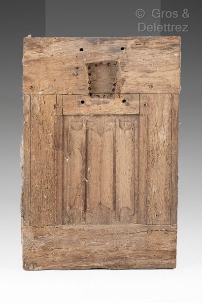 null Set of oak panels carved with parchment folds.

First half of the 16th century

Heights...