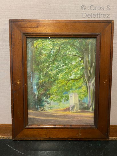 JP MARTINGNAY (Xxe) Sous bois, 1925

Pastel signé et daté en bas à droite

31,5 x...