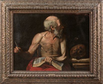 null 
**Maître de l’Emmaüs de Pau (Filippo Vitale ? Naples, 1585/1590 - 1650)	




Saint...