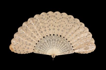 Two fans, Europe, 19th century *One, the...