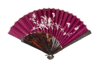 Asymmetry, China, 19th century Folded fan,...