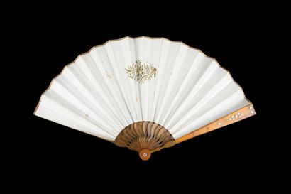 null Children's games, Europe, ca. 1820
Folded fan, the double sheet of paper engraved...