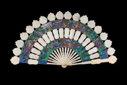 null Cabriolet, China, 19th century
A fan called "cabriolet" composed of two sheets...