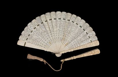 Two fans, China, 19th century *One of the...