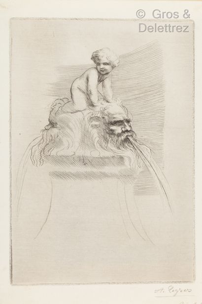 null Alphonse LEGROS (1837 – 1911)

Melle Simpson. 

Deux lithographies en noir ou...