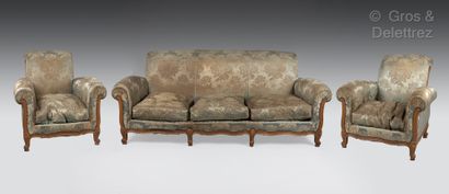Louis XV style living room furniture including...