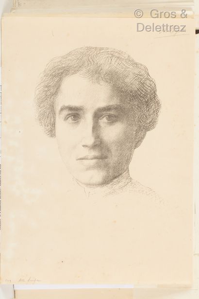 Alphonse LEGROS (1837 - 1911) 
Miss Simpson....