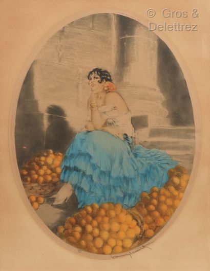 Louis ICART (1888-1950)

La marchande d'oranges....
