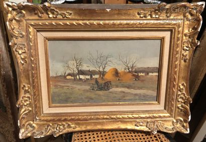 null Nemeth GYORGY (1890-1962)

Hungarian Country Scene 

Pair of oil paintings on...