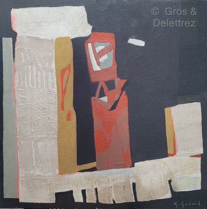 Gabriel GODARD (1933) 
Untitled 
Oil and...