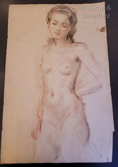 null Eugène NIKOLSKY (XIXe/XXe siècle)

Deux études de femmes nues, l'une allongée...