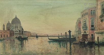null School of the XXth century

View of Venice and View of the Bosphorus

Two oils...