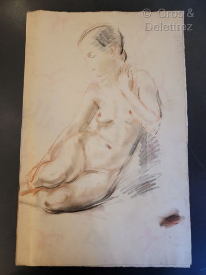 null Eugène NIKOLSKY (XIXe/XXe siècle)

Quatre études de femmes nues (sur trois feuilles...