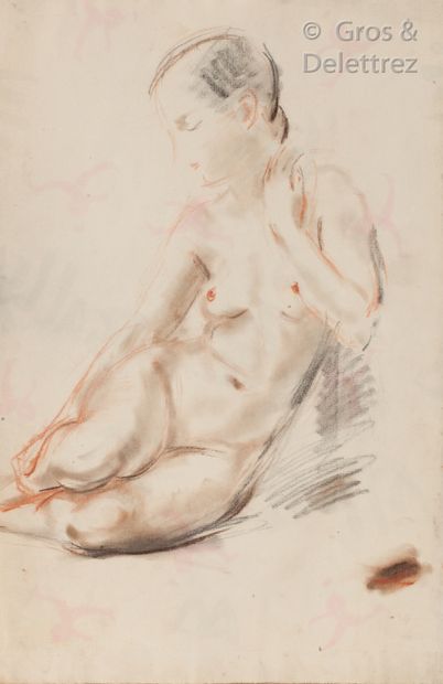 null Eugene NIKOLSKY (19th/20th century)

Two studies of nude women, one lying down...