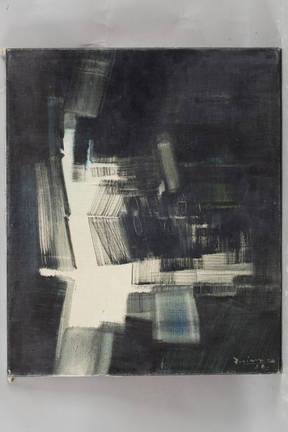 null BOCIAN (1912-2002)

Grey composition

Oil on canvas, signed lower right

55...