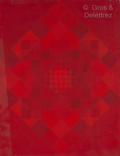 Claire PICHAUD (1935-2017) Untitled, 1976

Red period (checkerboard in diamonds)

Acrylic...