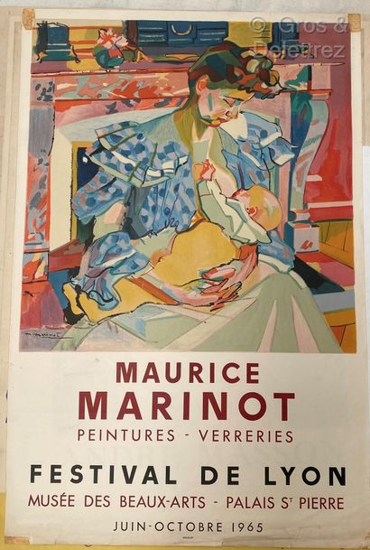 null (E) MARINOT Maurice

Paintings, glassworks

Poster for the Lyon Festival, Musée...