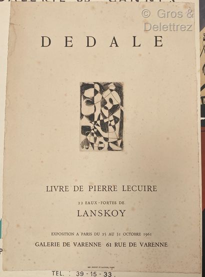 null (E) LANSKOY André

Dedale

Book of Pierre Lecuire containing 22 etchings of...