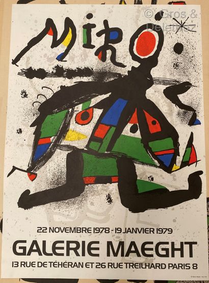 null (E) MIRÒ Joan

Poster for the Maeght gallery, Paris

November 22, 1978 / January...