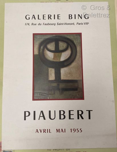 null (E) PIAUBERT Jean

Poster for the Bing gallery

April / May 1955

60 x 45 cm

Slight...